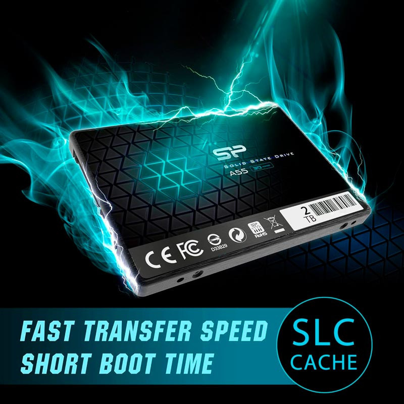 حافظه SSD سیلیکون پاور Silicon Power Ace A55 2TB