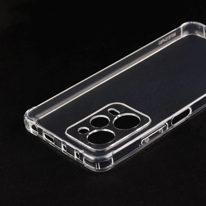 قاب ژله ای ضربه گیر بی رنگ محافظ لنزدار Xiaomi Poco X5 Pro