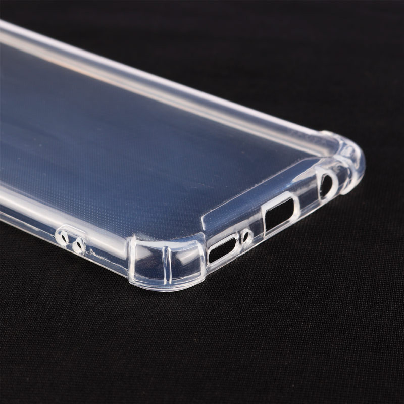 قاب ژله ای ضربه گیر بی رنگ محافظ لنزدار Samsung Galaxy A50