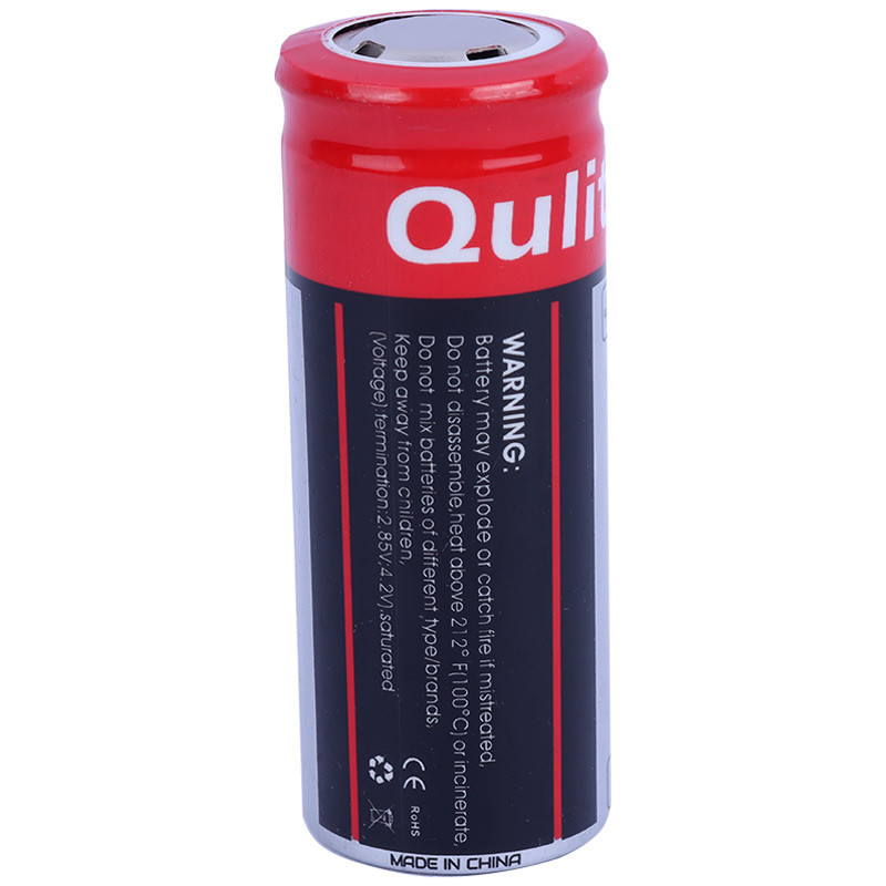 باتری لیتیوم استوانه ای Qulit fire 26650 8800mAh
