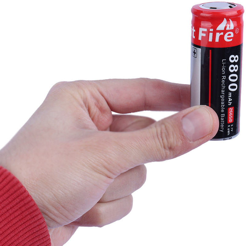 باتری لیتیوم استوانه ای Qulit fire 26650 8800mAh