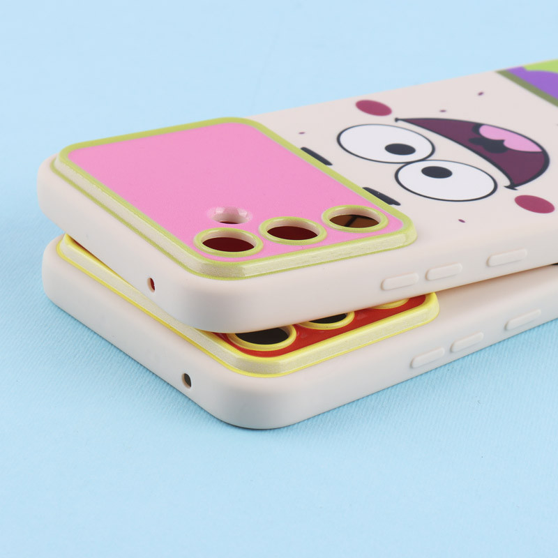 قاب TPU طرح دار رنگی محافظ لنزدار Samsung Galaxy A54