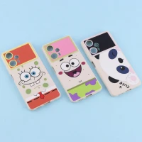 قاب TPU طرح دار رنگی محافظ لنزدار Xiaomi Poco F5