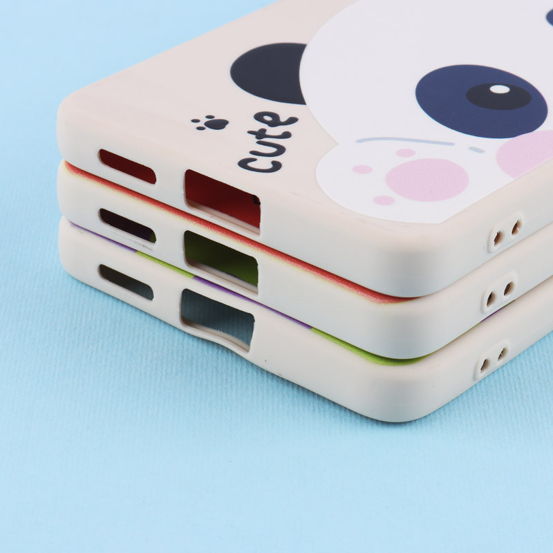 قاب TPU طرح دار رنگی محافظ لنزدار Xiaomi Poco F5