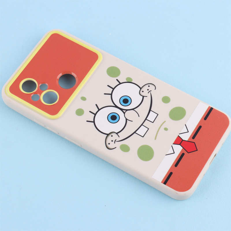 قاب TPU طرح دار رنگی محافظ لنزدار Xiaomi Redmi 12C