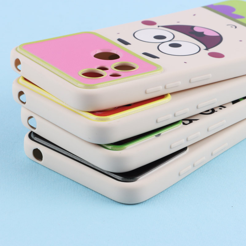 قاب TPU طرح دار رنگی محافظ لنزدار Xiaomi Redmi 12C