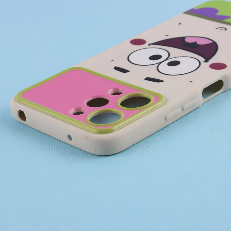 قاب TPU طرح دار رنگی محافظ لنزدار Xiaomi Redmi 12