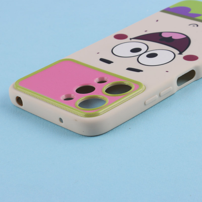 قاب TPU طرح دار رنگی محافظ لنزدار Xiaomi Redmi 12