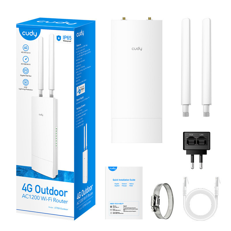 مودم روتر سیمکارتی 4G LTE کودی LT700 Outdoor