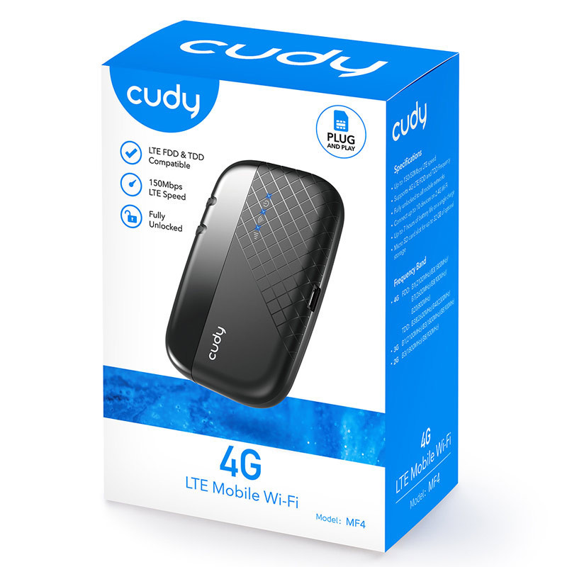 مودم همراه سیمکارتی 4G LTE کودی MF4