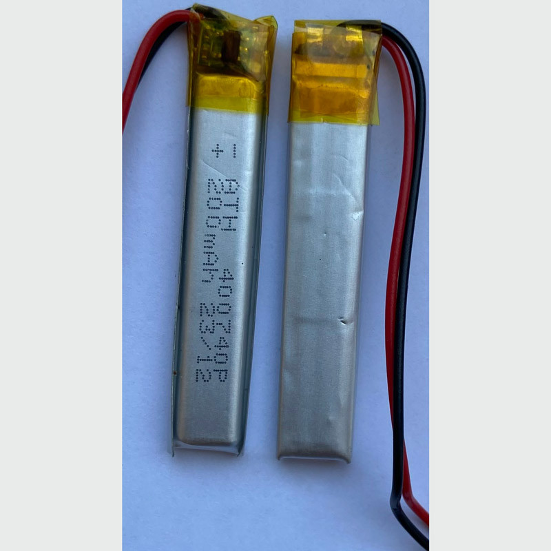 باتری لیتیوم 200mAh 40*7*4mm 400740P