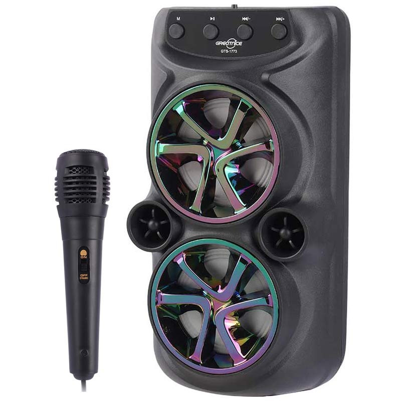 اسپیکر بلوتوثی رم و فلش خور Greatnice GTS-1773 + میکروفون