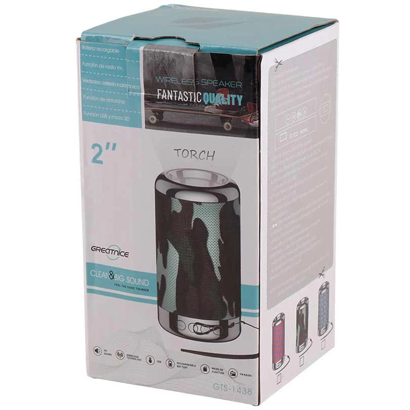اسپیکر بلوتوثی رم و فلش خور Greatnice GTS-1438
