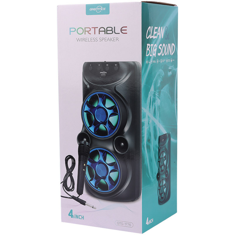 اسپیکر بلوتوثی رم و فلش خور Greatnice GTS-1776 + میکروفون