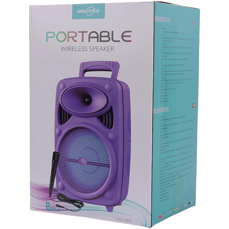 اسپیکر بلوتوثی رم و فلش خور Greatnice GTS-1950 + میکروفون