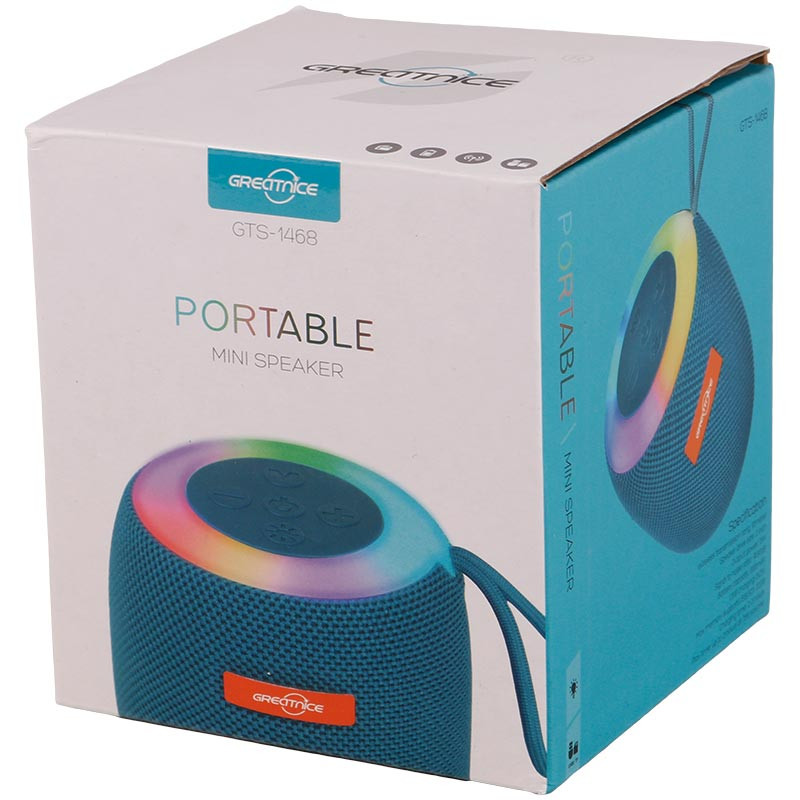 قیمت اسپیکر greatnice بلوتوثی مدل GTS-1468