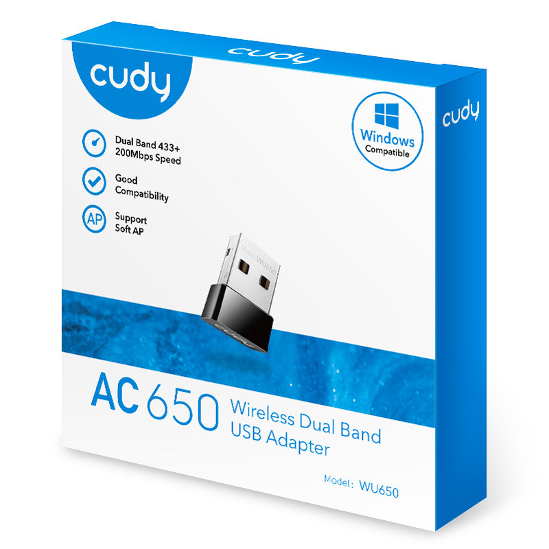 کارت شبکه بی سیم Cudy WU650 200Mbps