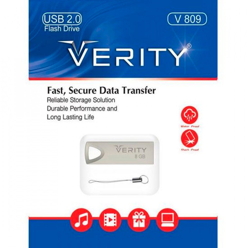 فلش 8 گیگ وریتی Verity V809