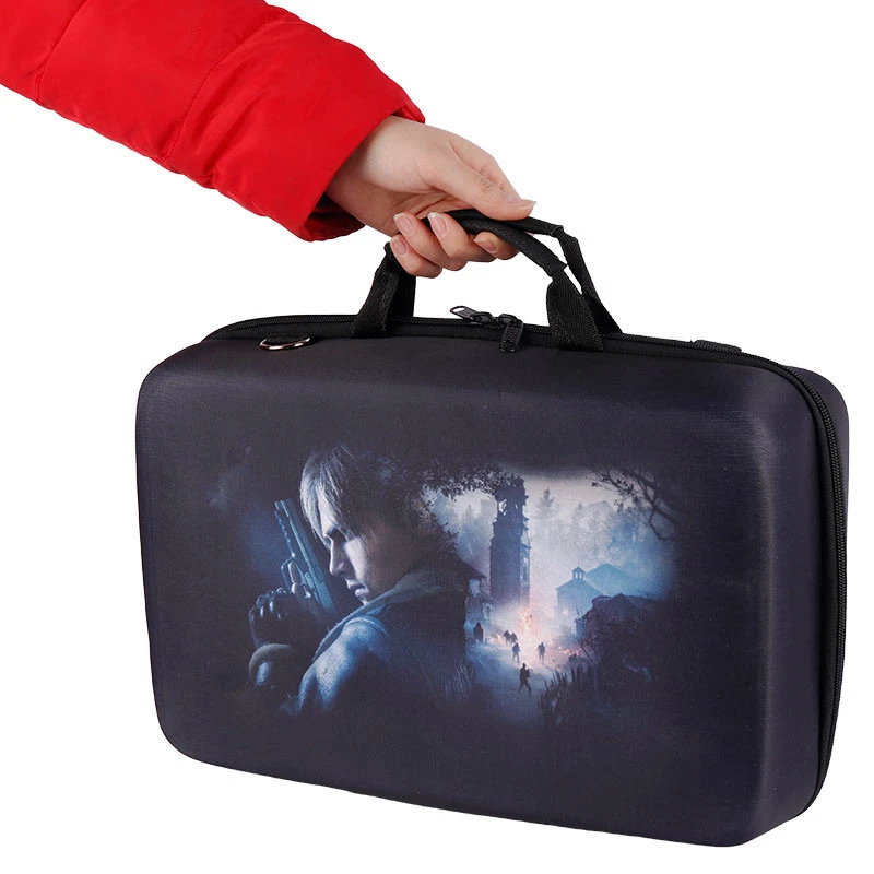 کیف کنسول بازی PS5 Slim طرح Resident Evil 4