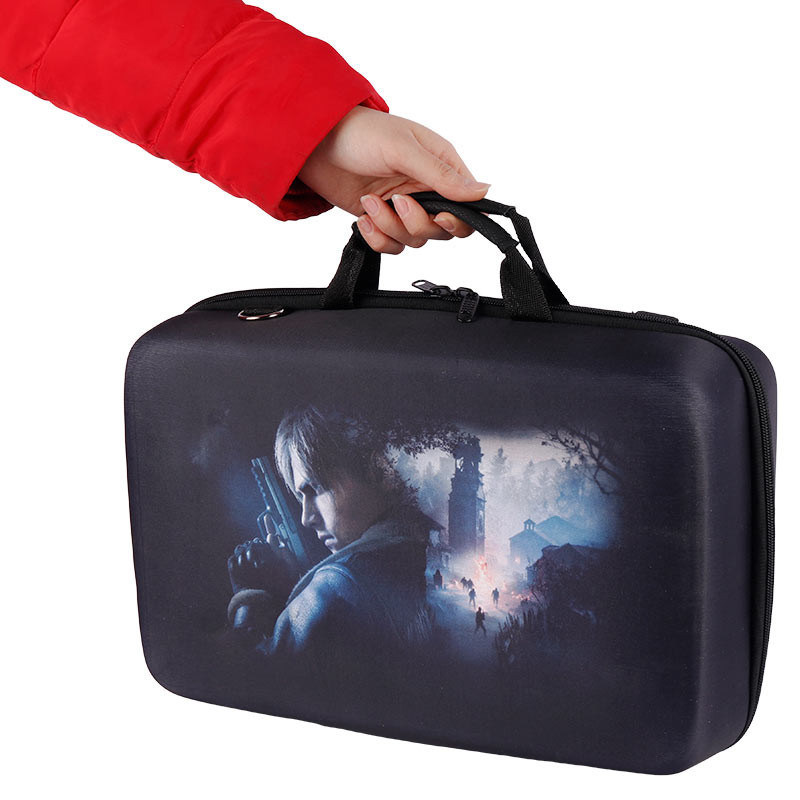 کیف کنسول بازی PS5 Slim طرح Resident Evil 4