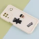قاب سیلیکونی Fashion Case سامسونگ Galaxy A12 / M12 عروسک برجسته ریز محافظ لنزدار