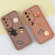 قاب سیلیکونی Fashion Case سامسونگ Galaxy A54 عروسک برجسته ریز محافظ لنزدار