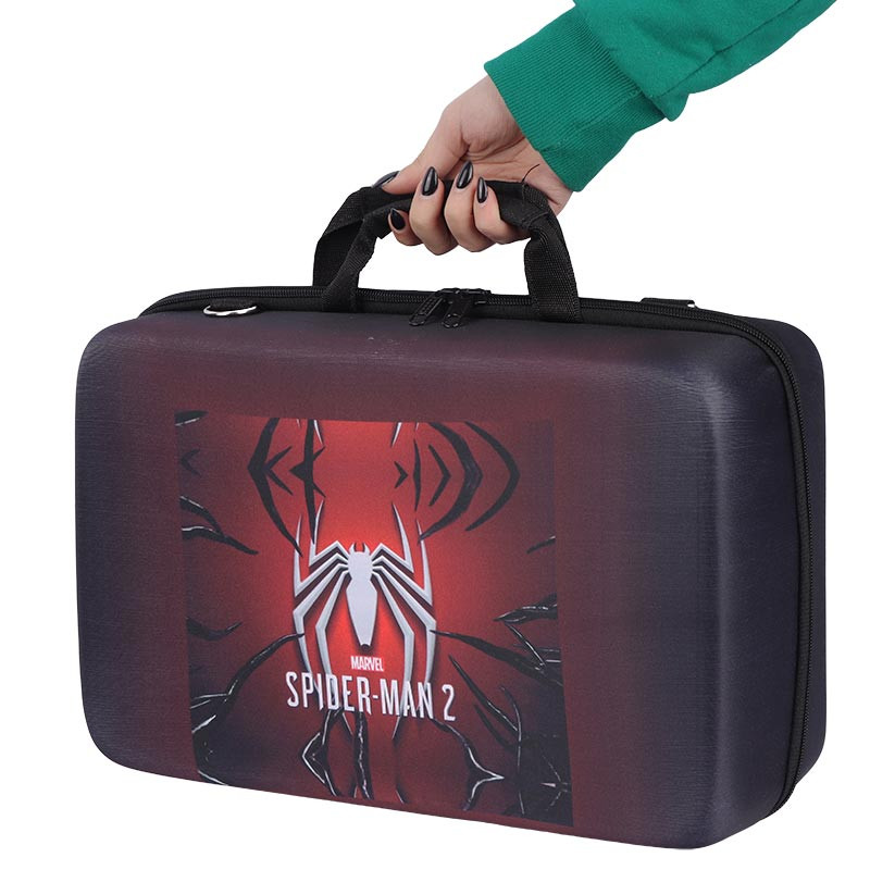 کیف کنسول بازی PS5 Slim طرح Spider man 2