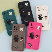 قاب سیلیکونی Fashion Case عروسک برجسته ریز محافظ لنزدار Samsung Galaxy A51 4G