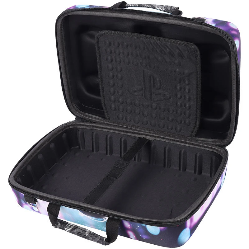 کیف کنسول بازی PS5 Slim طرح Purge Neon Mask