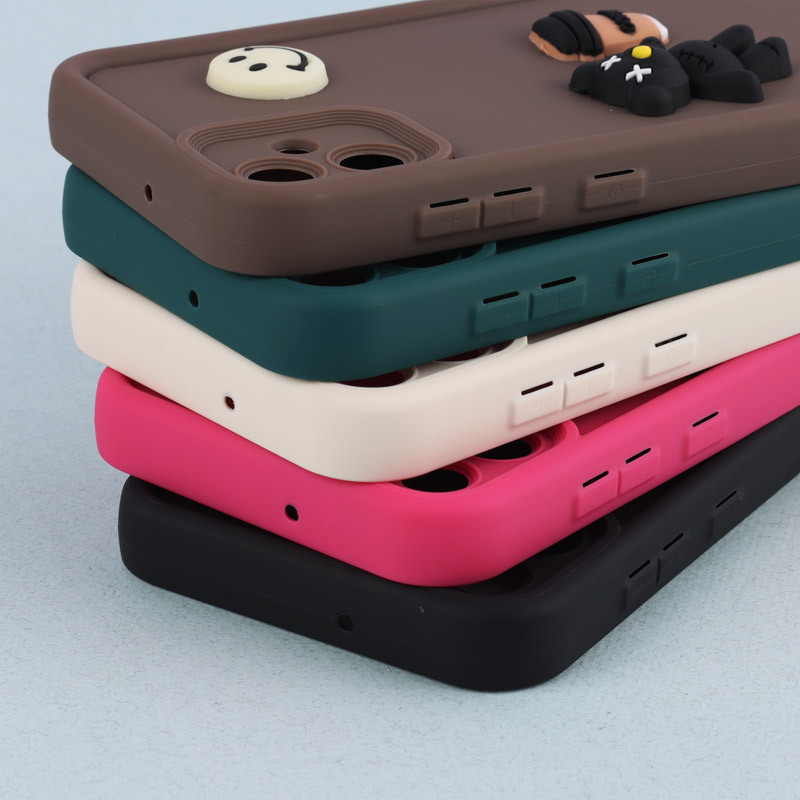 قاب سیلیکونی Fashion Case عروسک برجسته ریز محافظ لنزدار Samsung Galaxy A05