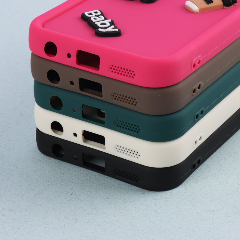 قاب سیلیکونی Fashion Case عروسک برجسته ریز محافظ لنزدار Samsung Galaxy A10s