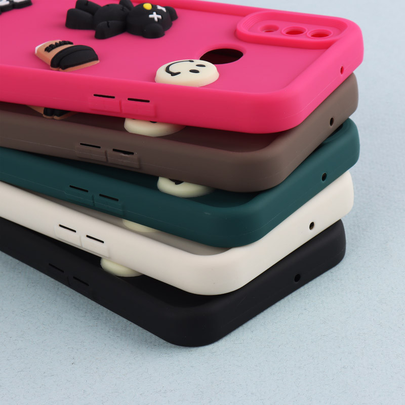 قاب سیلیکونی Fashion Case عروسک برجسته ریز محافظ لنزدار Samsung Galaxy A10s