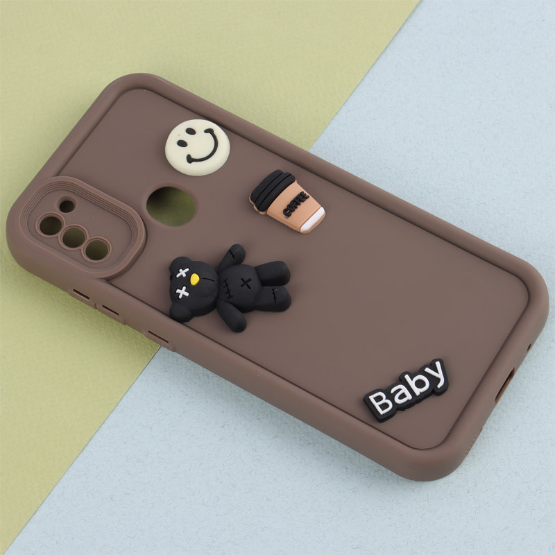 قاب سیلیکونی Fashion Case عروسک برجسته ریز محافظ لنزدار Samsung Galaxy A11 / M11