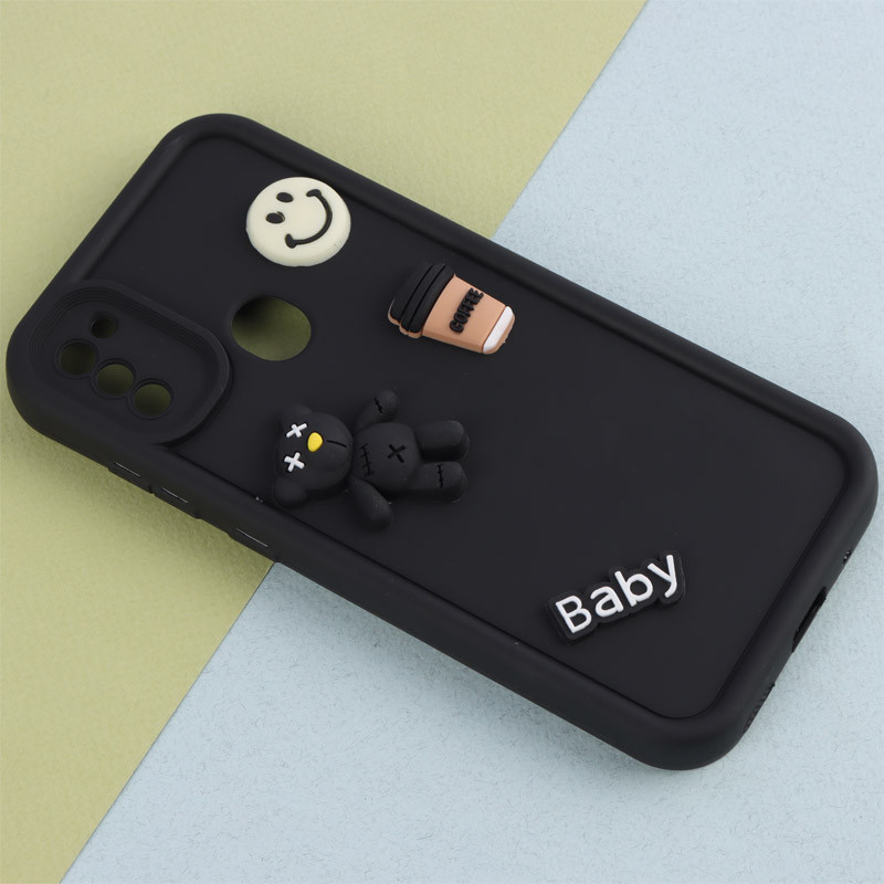 قاب سیلیکونی Fashion Case عروسک برجسته ریز محافظ لنزدار Samsung Galaxy A11 / M11