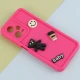 قاب سیلیکونی Fashion Case عروسک برجسته ریز محافظ لنزدار Xiaomi Redmi Note 12 Pro 5G