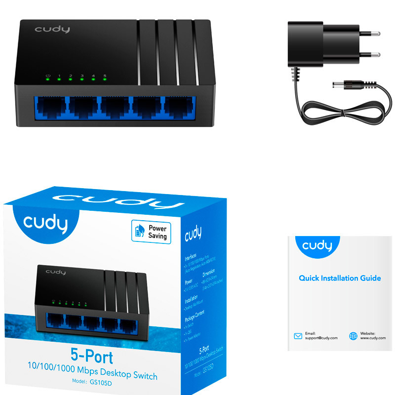 سوییچ Cudy GS105D 4.0 5Port