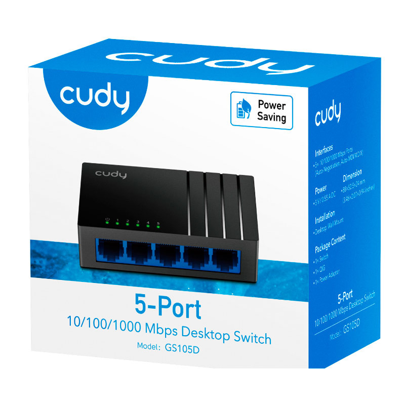 سوییچ Cudy GS105D 4.0 5Port