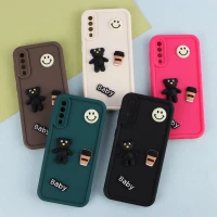 قاب سیلیکونی Fashion Case عروسک برجسته ریز محافظ لنزدار Samsung Galaxy A50