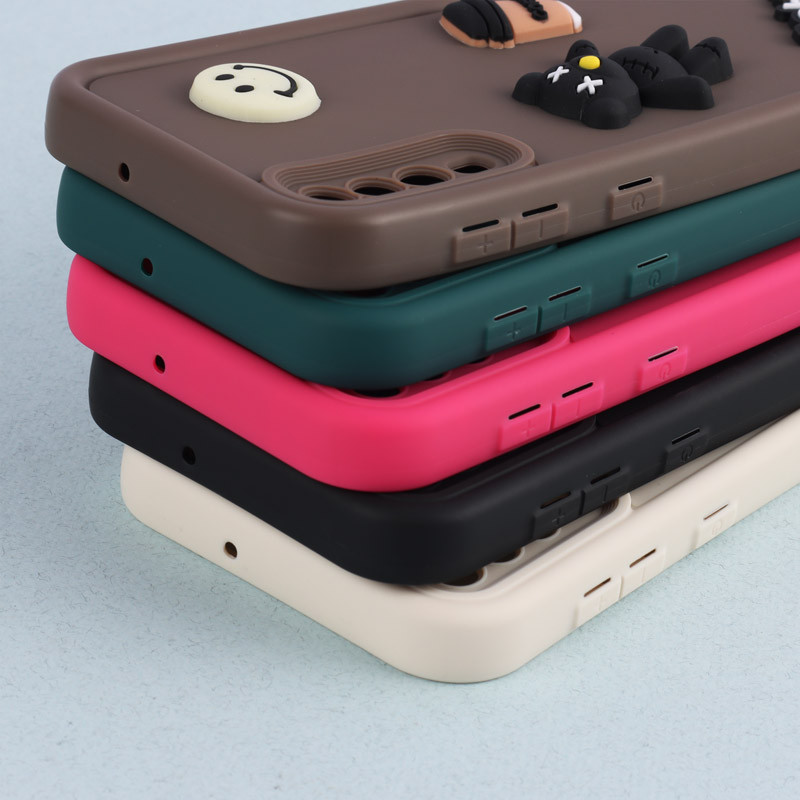 قاب سیلیکونی Fashion Case عروسک برجسته ریز محافظ لنزدار Samsung Galaxy A50