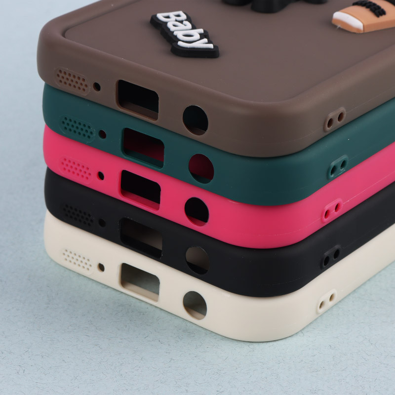 قاب سیلیکونی Fashion Case عروسک برجسته ریز محافظ لنزدار Samsung Galaxy A50