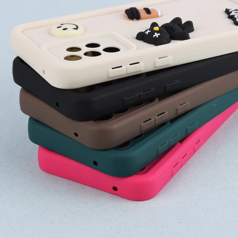 قاب سیلیکونی Fashion Case عروسک برجسته ریز محافظ لنزدار Samsung Galaxy A52 / A52s