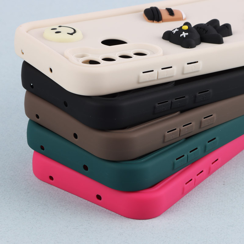 قاب سیلیکونی Fashion Case عروسک برجسته ریز محافظ لنزدار Xiaomi Redmi Note 8