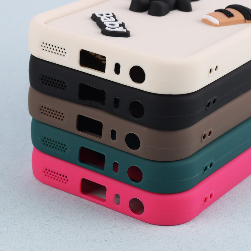 قاب سیلیکونی Fashion Case عروسک برجسته ریز محافظ لنزدار Xiaomi Redmi Note 8