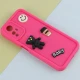 قاب سیلیکونی Fashion Case عروسک برجسته ریز محافظ لنزدار Xiaomi Redmi Note 12S