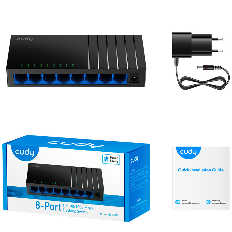 سوییچ Cudy GS108D 4.0 8Port