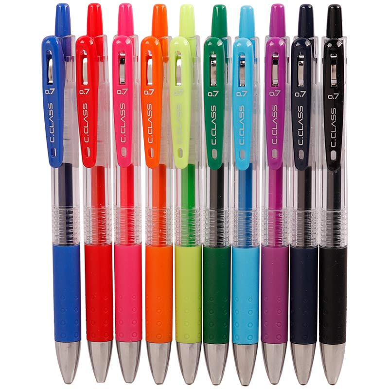 خودکار سی کلاس رنگی C.Class Promise PR10-B7-PB10 0.7mm بسته 10 عددی