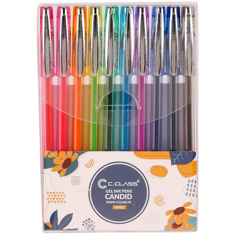 روان نویس سی کلاس رنگی C.Class Candid G-TFZO20 0.5mm بسته 10 عددی