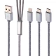 کابل 3 سر فست شارژ Ldnio LC85C 1.2m