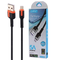 کابل آیفونی فست شارژ GFUZ CA-109 5A 1m