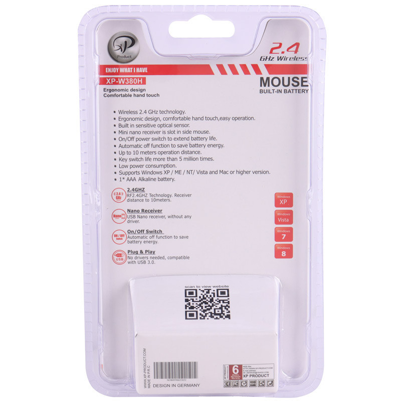 موس بی سیم XP-Product XP-W380